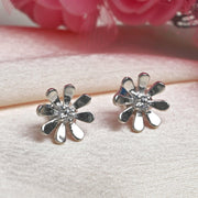 sterling-silver-Daisy-Days-Diamond-Stud-Earrings